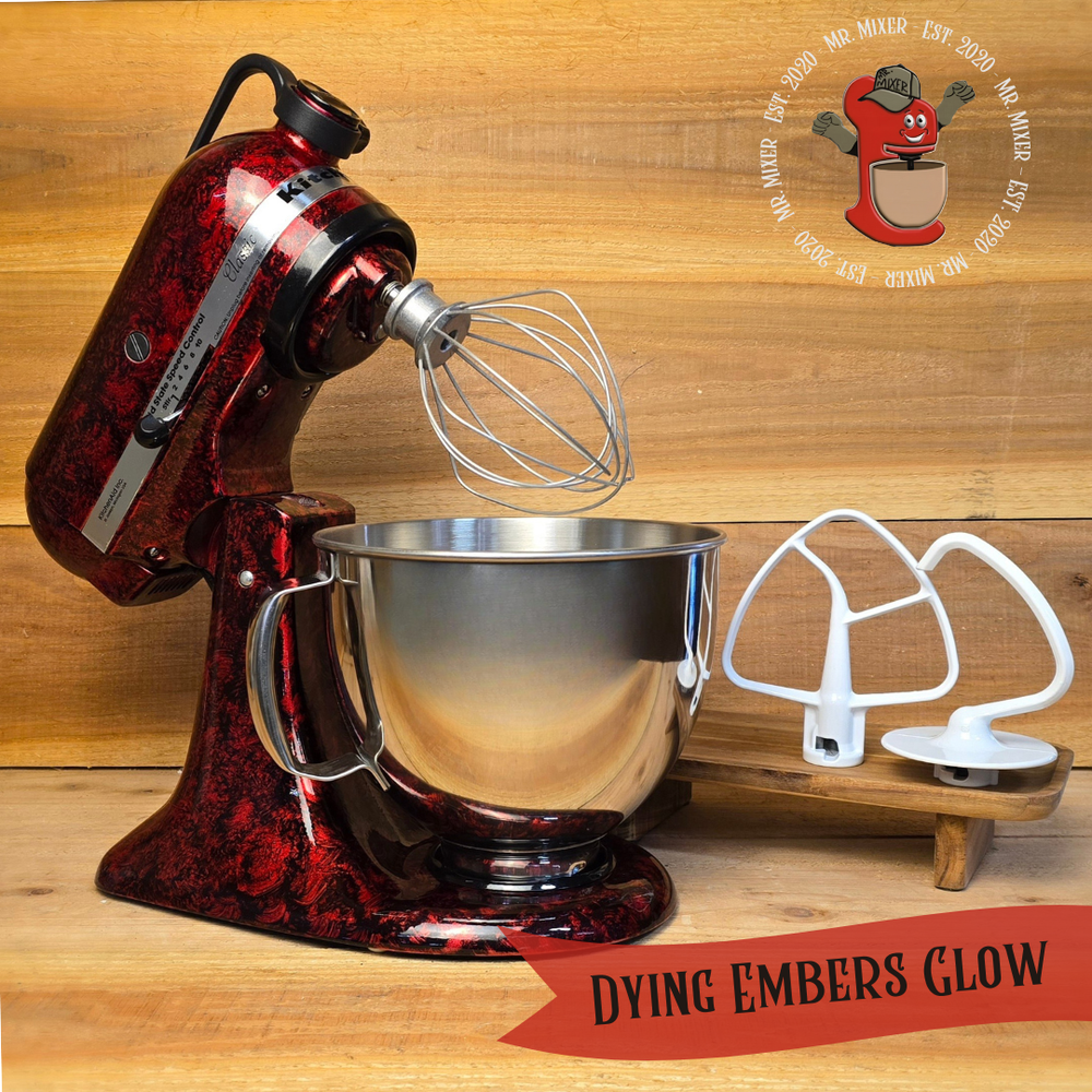 Mr. Mixer Signature Upgraded KitchenAid Dying Embers Glow with